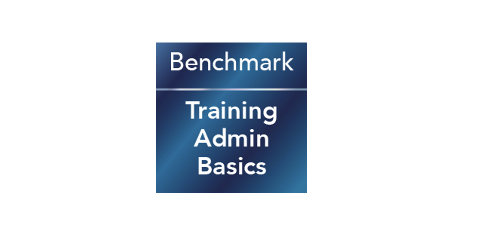 Training admin Basics